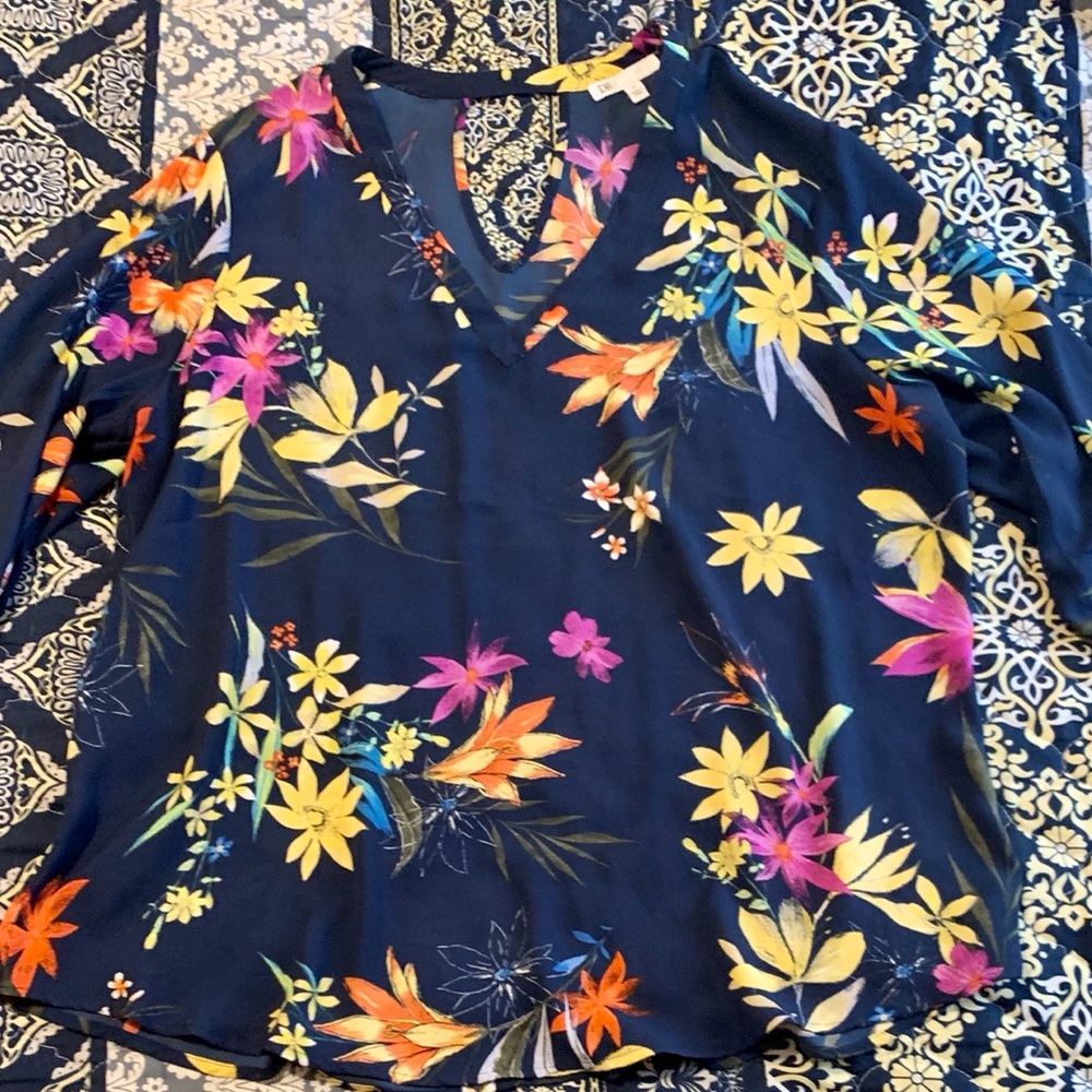 Colorful blouse - XL